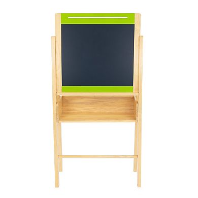 Humble Crew My First Art Studio With Reversible Chalkboard & Storage Bins