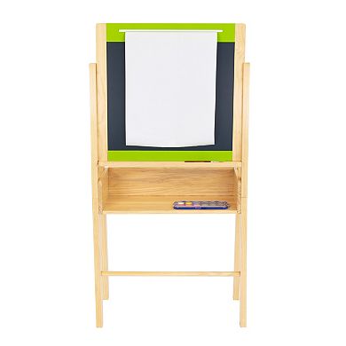 Humble Crew My First Art Studio With Reversible Chalkboard & Storage Bins