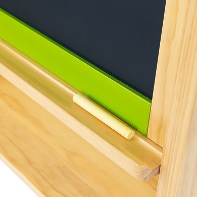 Humble Crew My First Art Studio With Reversible Chalkboard & Storage Bins