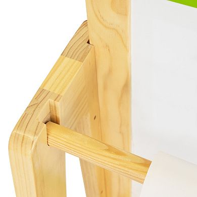 Humble Crew My First Art Studio With Reversible Chalkboard & Storage Bins