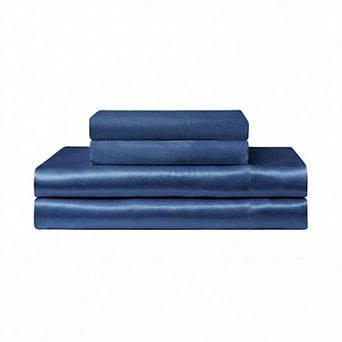 Juicy Couture Silky Satin Sheet Set with Pillowcases