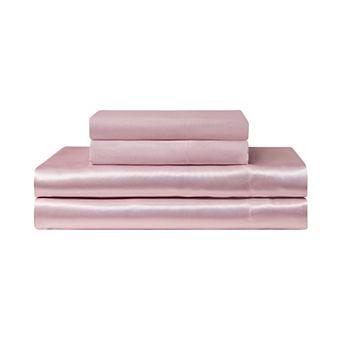 Juicy Couture Silky Satin Sheet Set with Pillowcases