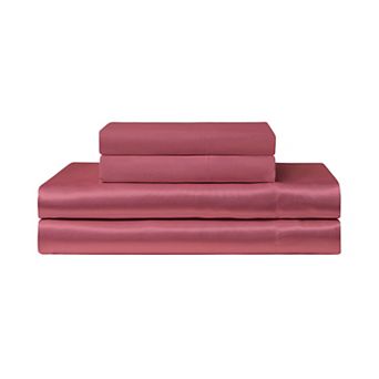 Juicy Couture Silky Satin Sheet Set with Pillowcases