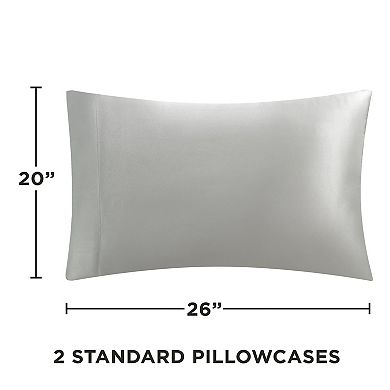 Juicy Couture 2-Piece Satin Pillow Case Set