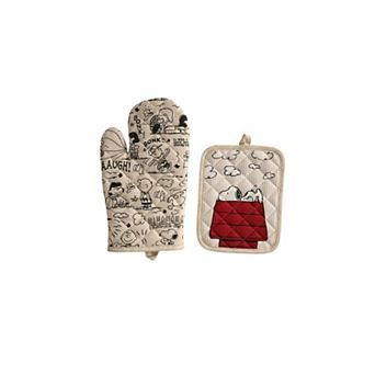 The Big One® Peanuts 2 pc Oven Mitt & Pot Holder Set