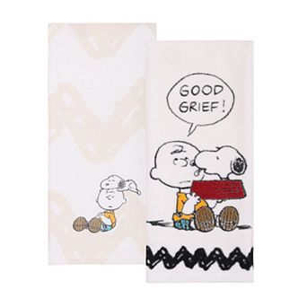 The Big One® Peanuts Charlie Brown & Snoopy Kitchen Towel 2-Pack