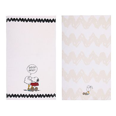 The Big One® Peanuts Charlie Brown & Snoopy Kitchen Towel 2-Pack