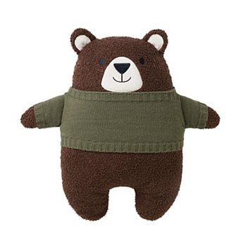 Cuddl Duds® Sweater Bear Throw Pillow