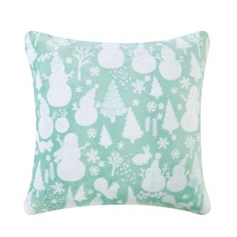 Cuddl Duds® Snowman Plush Throw Pillow
