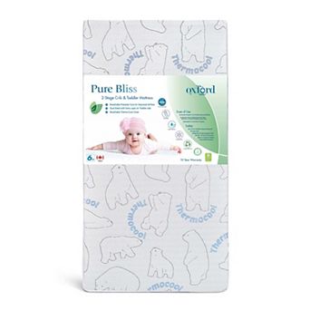 Oxford Baby Pure Bliss 2-Stage Crib & Toddler Mattress