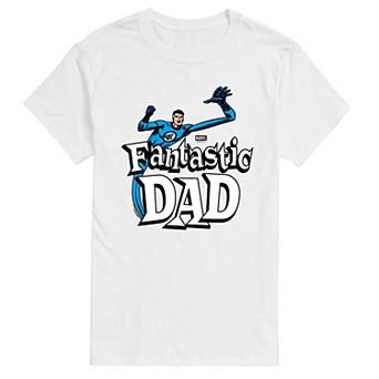 Big & Tall Marvel The Fantastic Four Fantastic Dad Graphic Tee