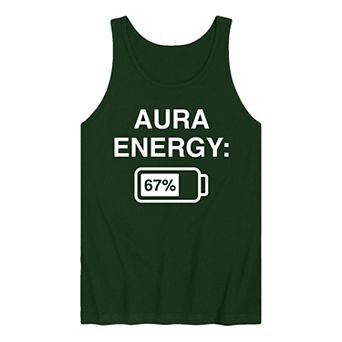 Men's Aura Energy 67 Percent Graphic Tank Top