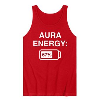 Men's Aura Energy 67 Percent Graphic Tank Top
