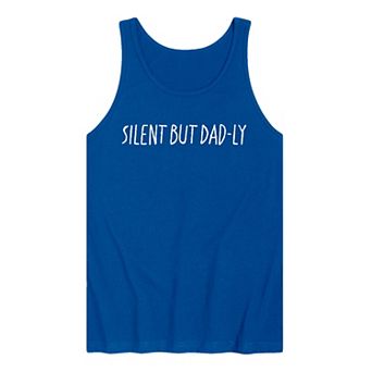 Men's Silent But Dad-ly Graphic Tank Top