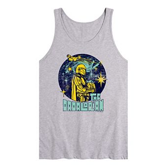 Men's Star Wars The Mandalorian The Dadalorian Graphic Tank Top