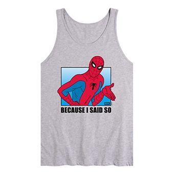 Men's Spider-Man Because I Said So Graphic Tank Top