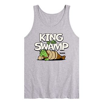 Men's Shrek King of the Swamp Graphic Tank Top