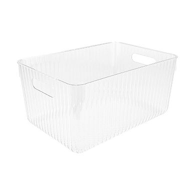 Belle Maison Fluted Storage Bin 2-Pack Set