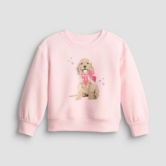 Girls 4-12 Jumping Beans® Core Fleece Crew Sweatshirt