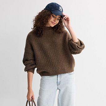 Juniors' SO® Cozy Pullover Sweater
