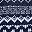 Navy Fairisle