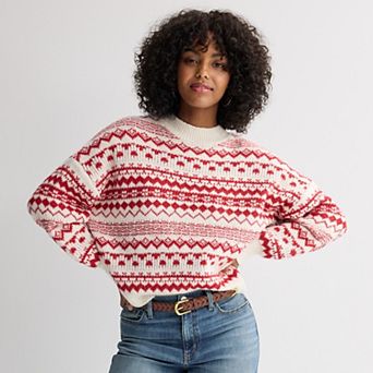 Juniors' SO® Cozy Pullover Sweater