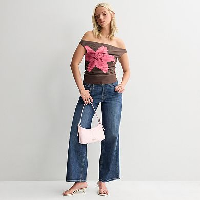Juniors' Pink Republic Mesh Cowl Tank Top