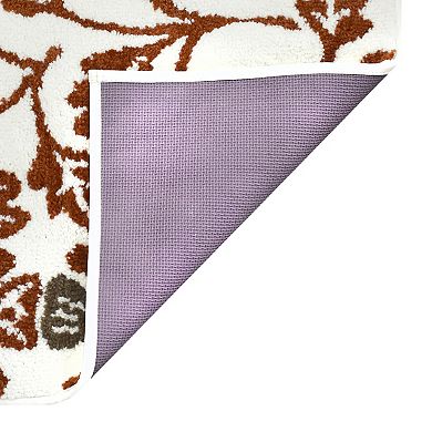 Celebrate Together™ Fall Acorn Leaves Supersoft Rug