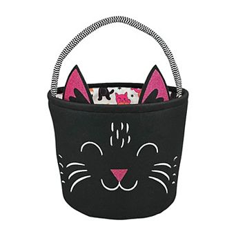 Cat Halloween Boo Basket