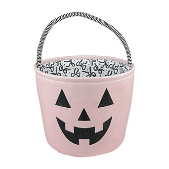 Pink Jack-O'-Lantern Boo Basket