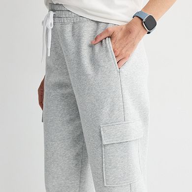 Women's Tek Gear® Ultrasoft Fleece Cinch Bottom Cargo Pants