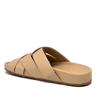 Aerosoles Lecco Women's Flat Footbed Slide Sandals