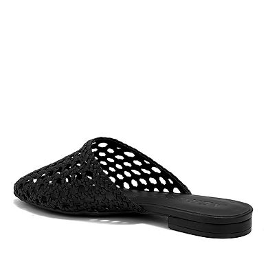Aerosoles Assia Women's Open Back Woven Mules