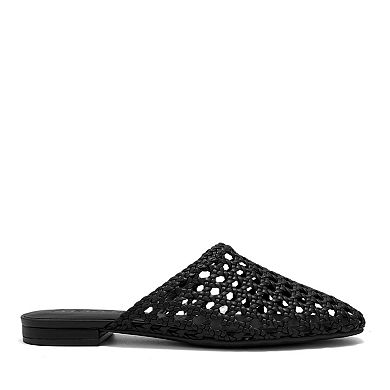 Aerosoles Assia Women's Open Back Woven Mules