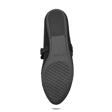 Aerosoles Alanisette Women's Slip-On Flats With Chain Detail