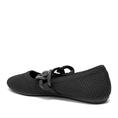 Aerosoles Alanisette Women's Slip-On Flats With Chain Detail