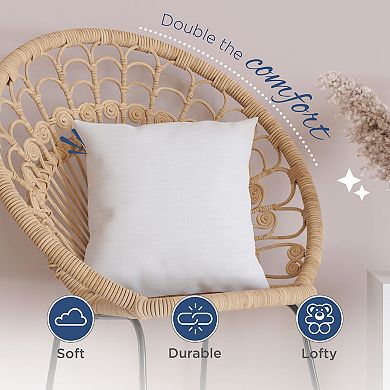 Martex Sweet Dreams 14x14 Twin Pack Throw Pillow