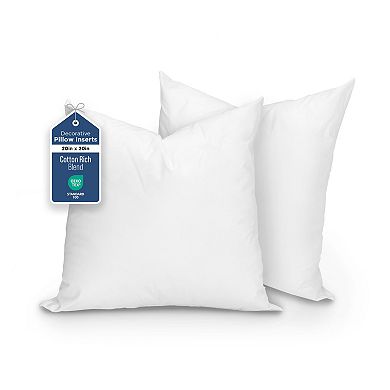 Martex Sweet Dreams 20x20 Twin Pack Throw Pillow