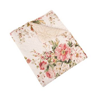 Greenland Home Fashions Grace Floral Throw Blanket