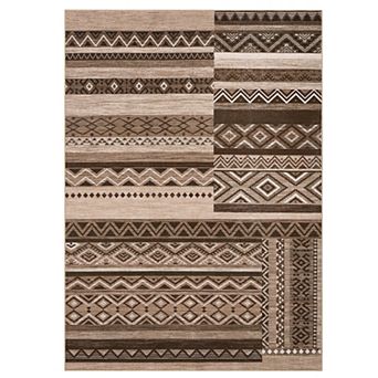 Modern Geometric Area Rug Machine Washable Non Slip Non Shedding Rug Mat for Living Room Laundry