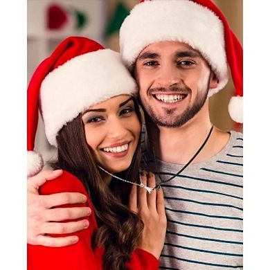 Matching Promise Necklace Set, Romantic Anniversary Gift for Couples