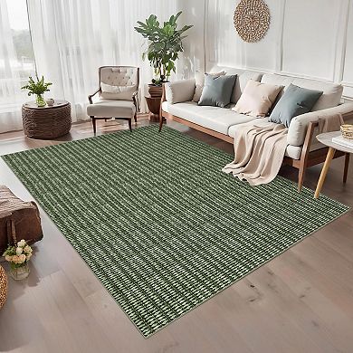 Modern Area Rug Non Slip Foldable Vacuum Clean Non Shedding Carpet for Living Room Bedroom Kitchen