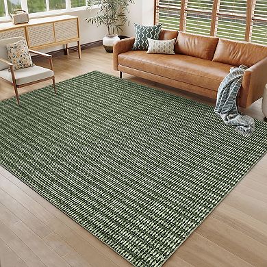 Modern Area Rug Non Slip Foldable Vacuum Clean Non Shedding Carpet for Living Room Bedroom Kitchen