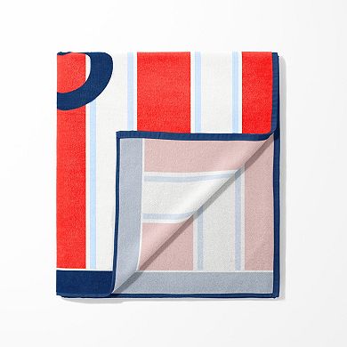 Jonathan Adler Big Anchor Beach Towel