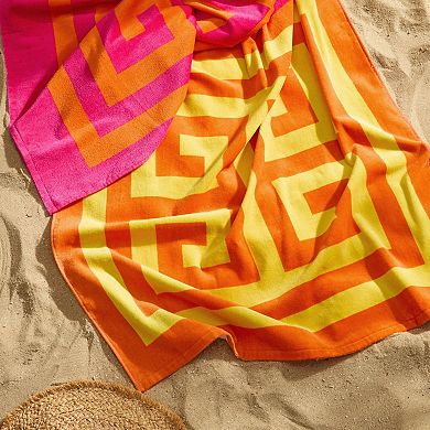 Jonathan Adler Greek Key Beach Towel
