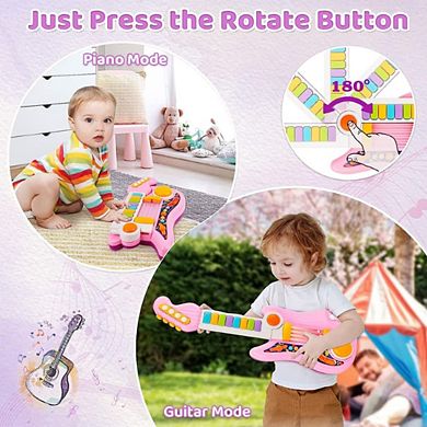 2-in-1 Guitar Musical Kids Instrument