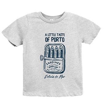 A Little Taste Of Porto Sardines - Youth Short Sleeve Graphic T-Shirt