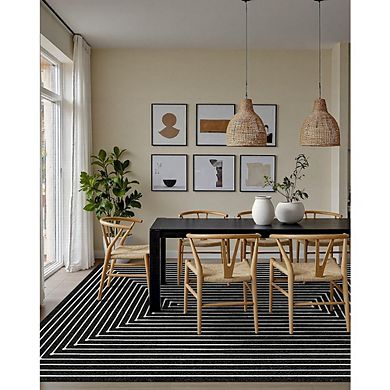 5x7 Modern Abstract Area Rug