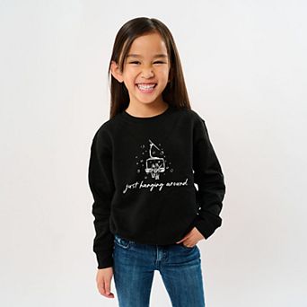 Just Hanging Around Ski Lift - Youth Graphic Sweatshirt