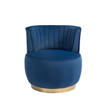 Merax 360 Degree Swivel Cuddle Barrel Accent Sofa Chairs